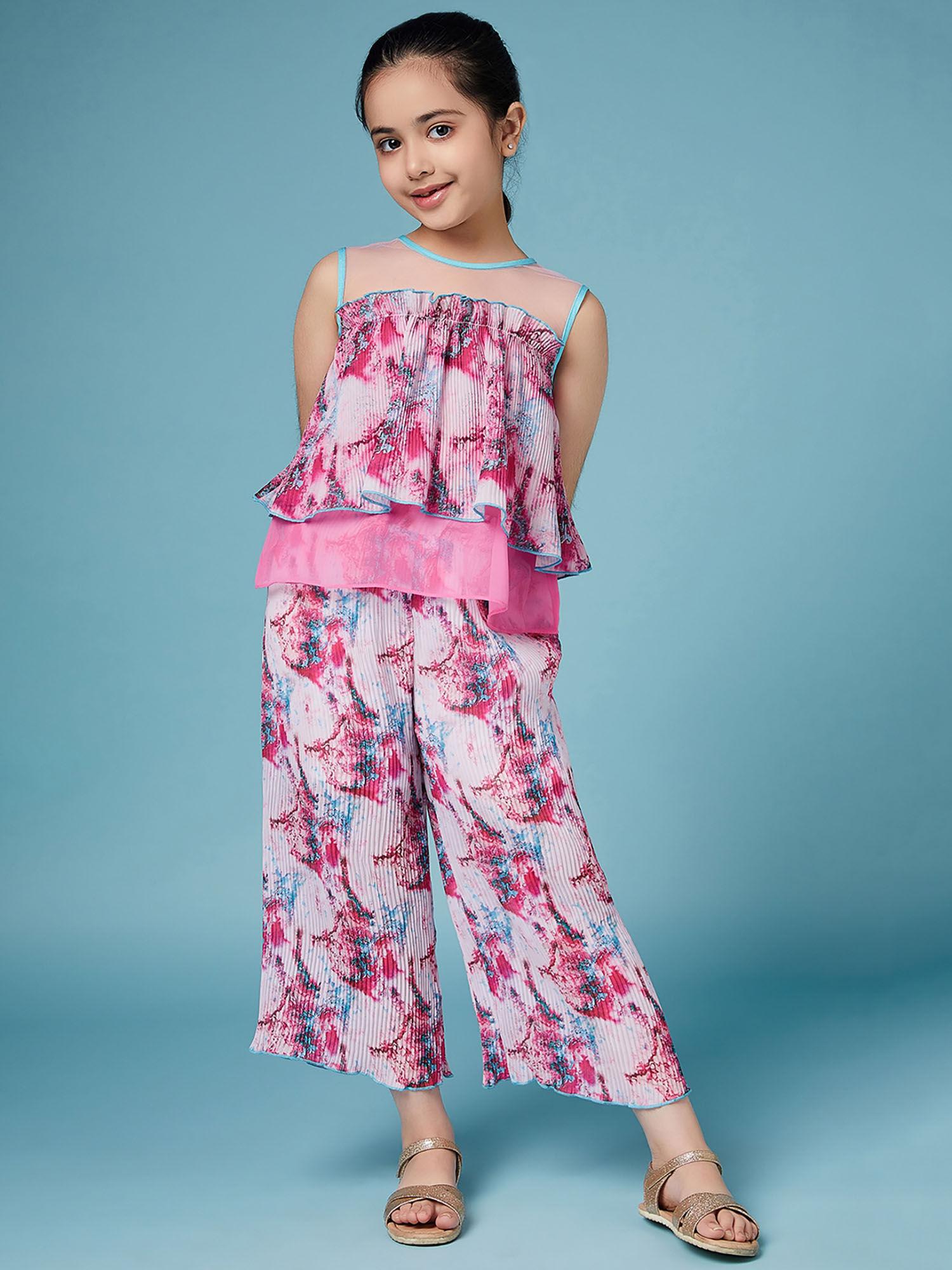 pleat pink clothing (set of 2)