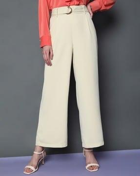 pleat-front pants