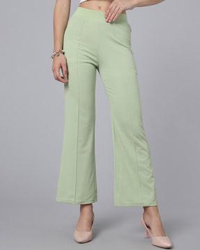 pleat-front relaxed fit pants