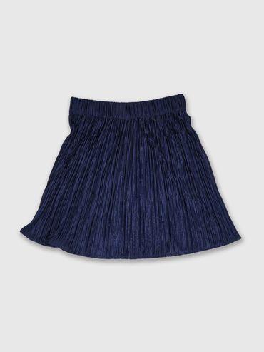 pleated skirts- navy blue