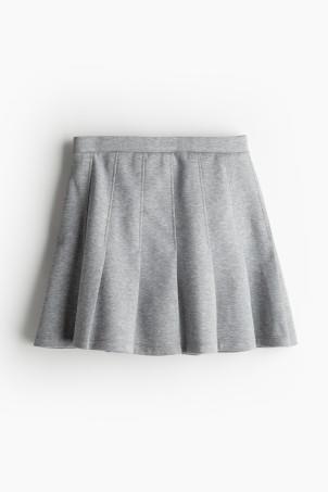 pleated scuba skirt