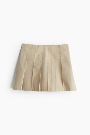 pleated skort