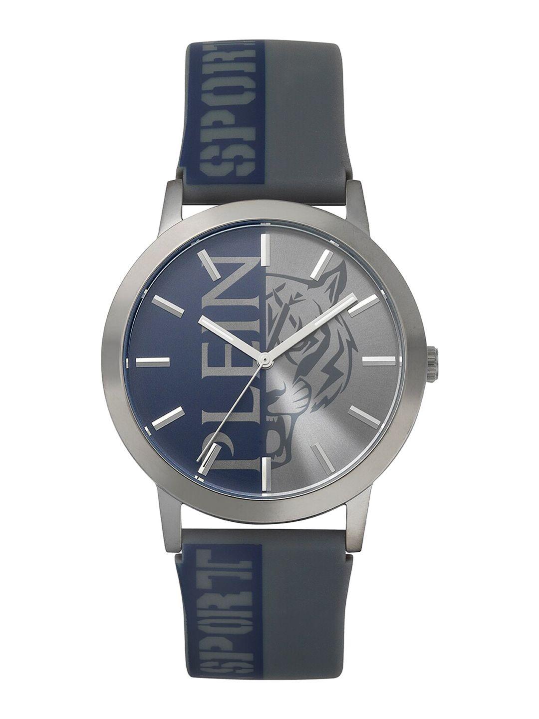 plein sport men printed dial water resistant analogue watch pslba0423
