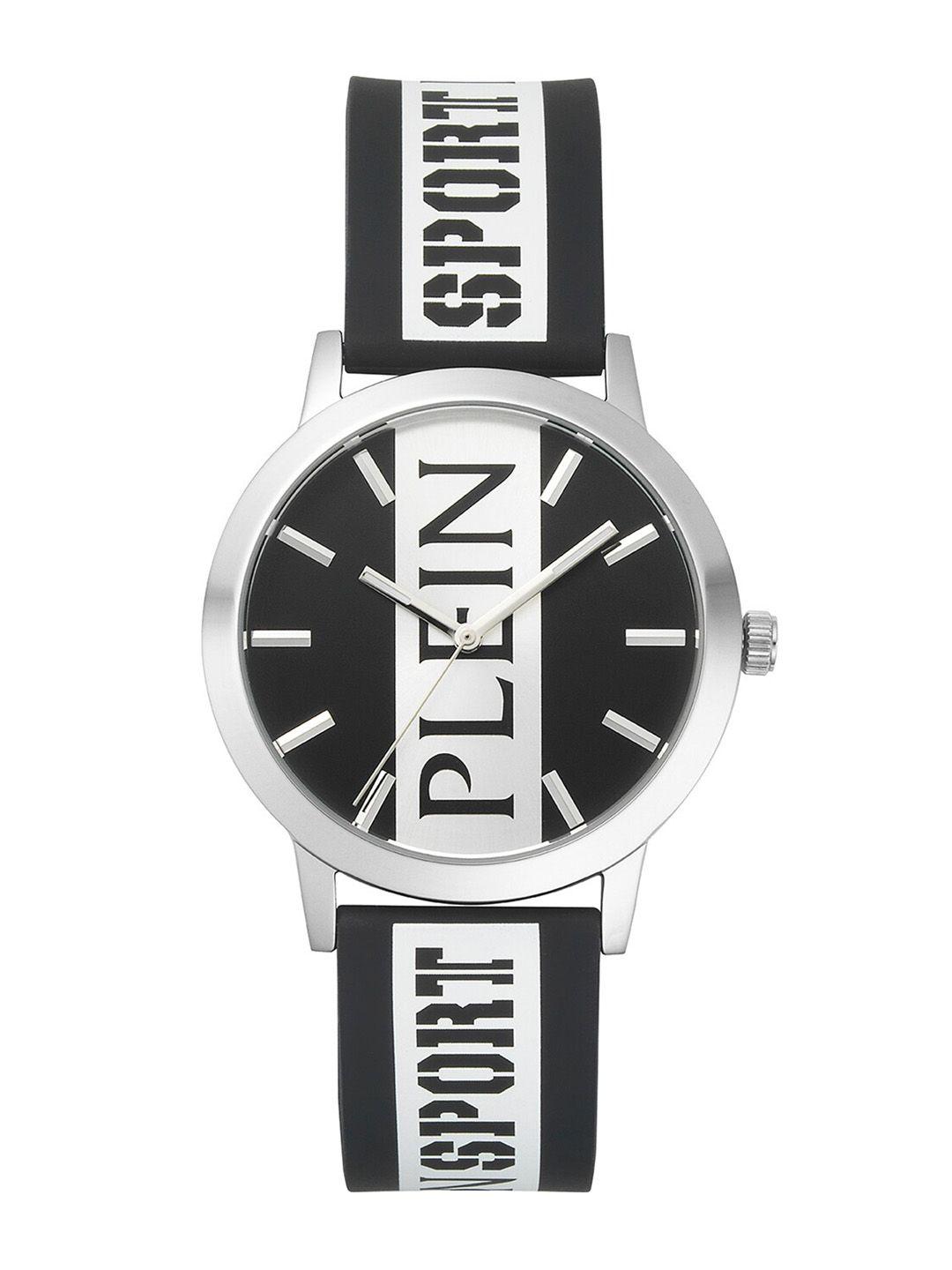 plein sport women printed dial & multicoloured straps analogue watch psjba0123