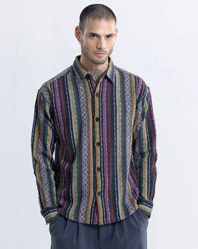 pliant striped regular fit shirt