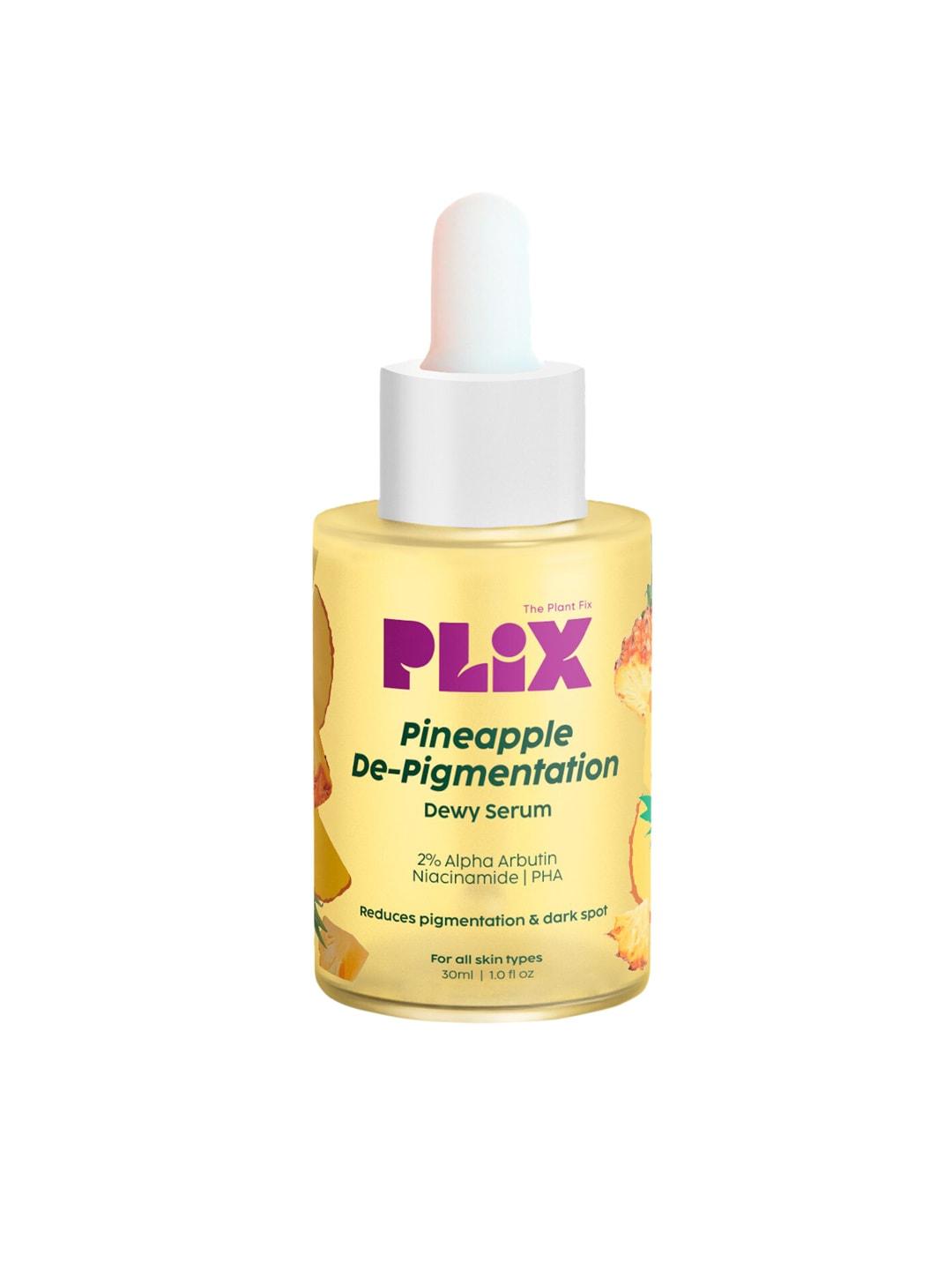 plix the plant fix pineapple de-pigmentation dewy serum with alpha arbutin - 30 ml