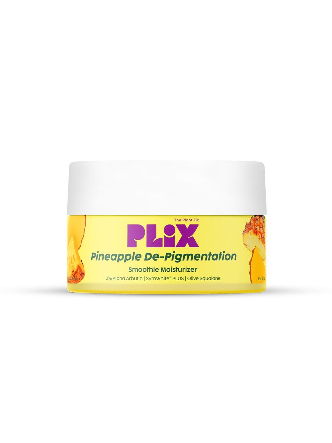 plix the plant fix pineapple depigmentation face cream for dark spots & tan removal-30g