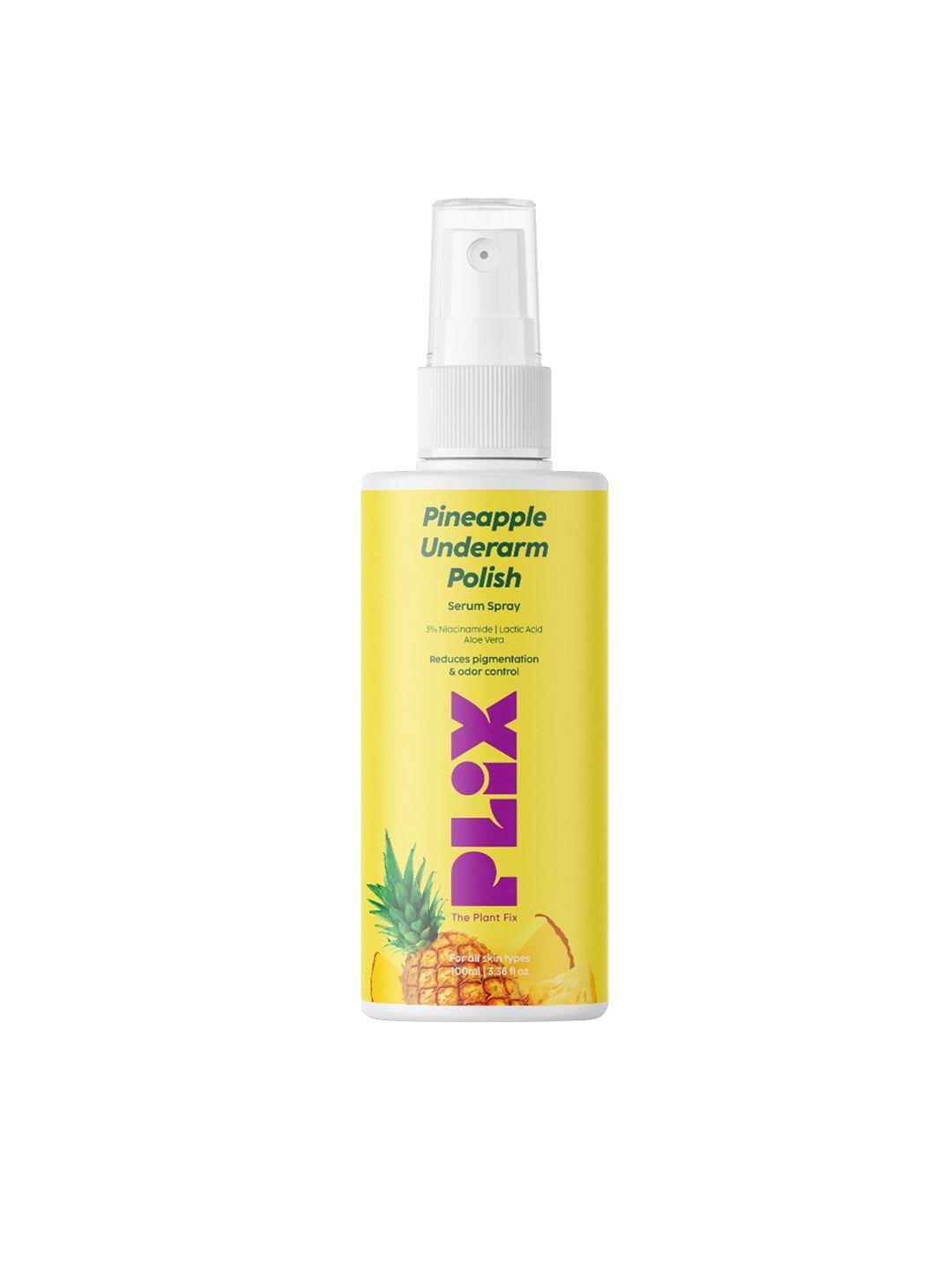 plix the plant fix pineapple underarm depigmentation serum spray-100 ml