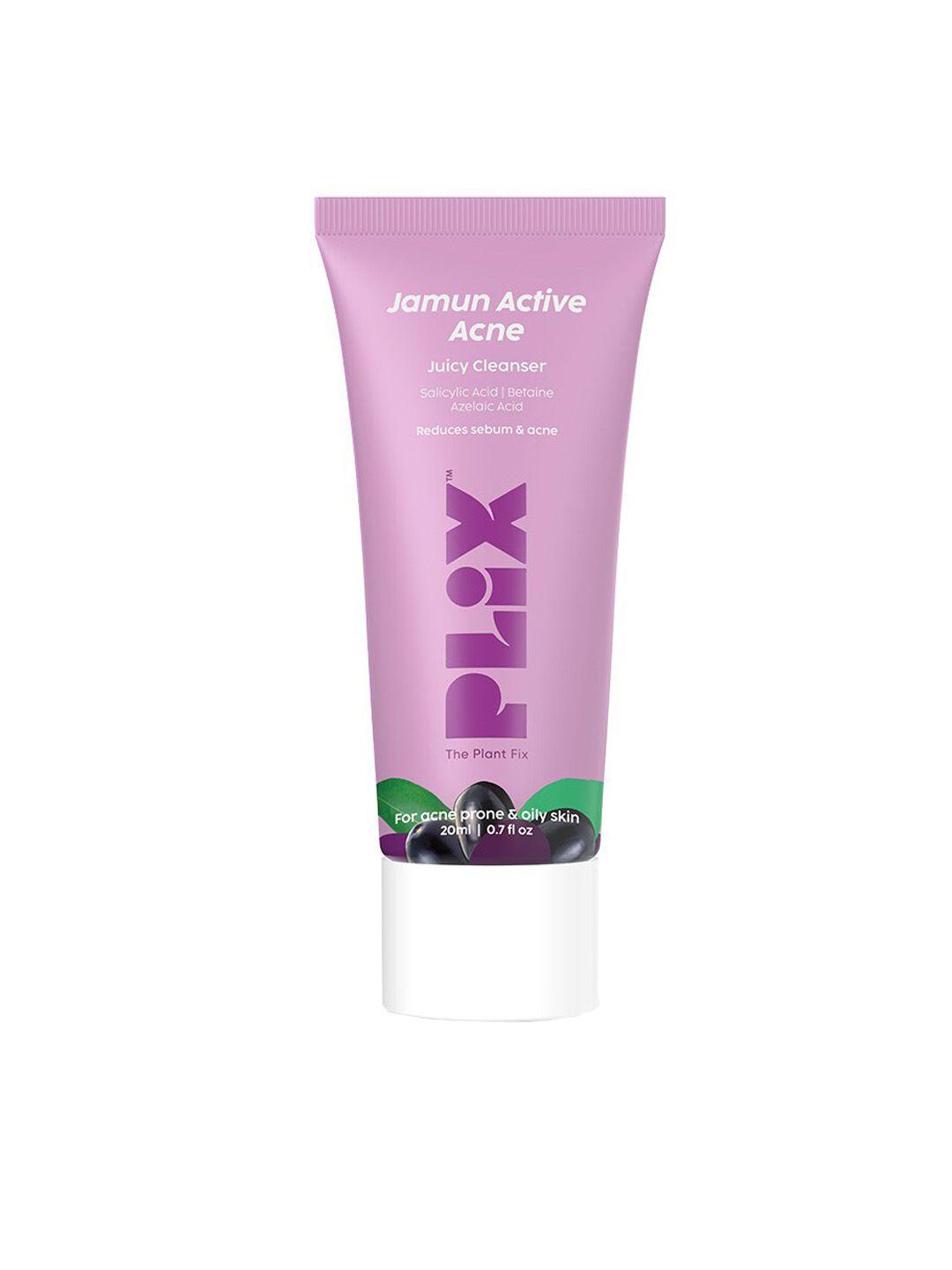 plix the plant fix jamun active acne face wash for oil control - 20ml