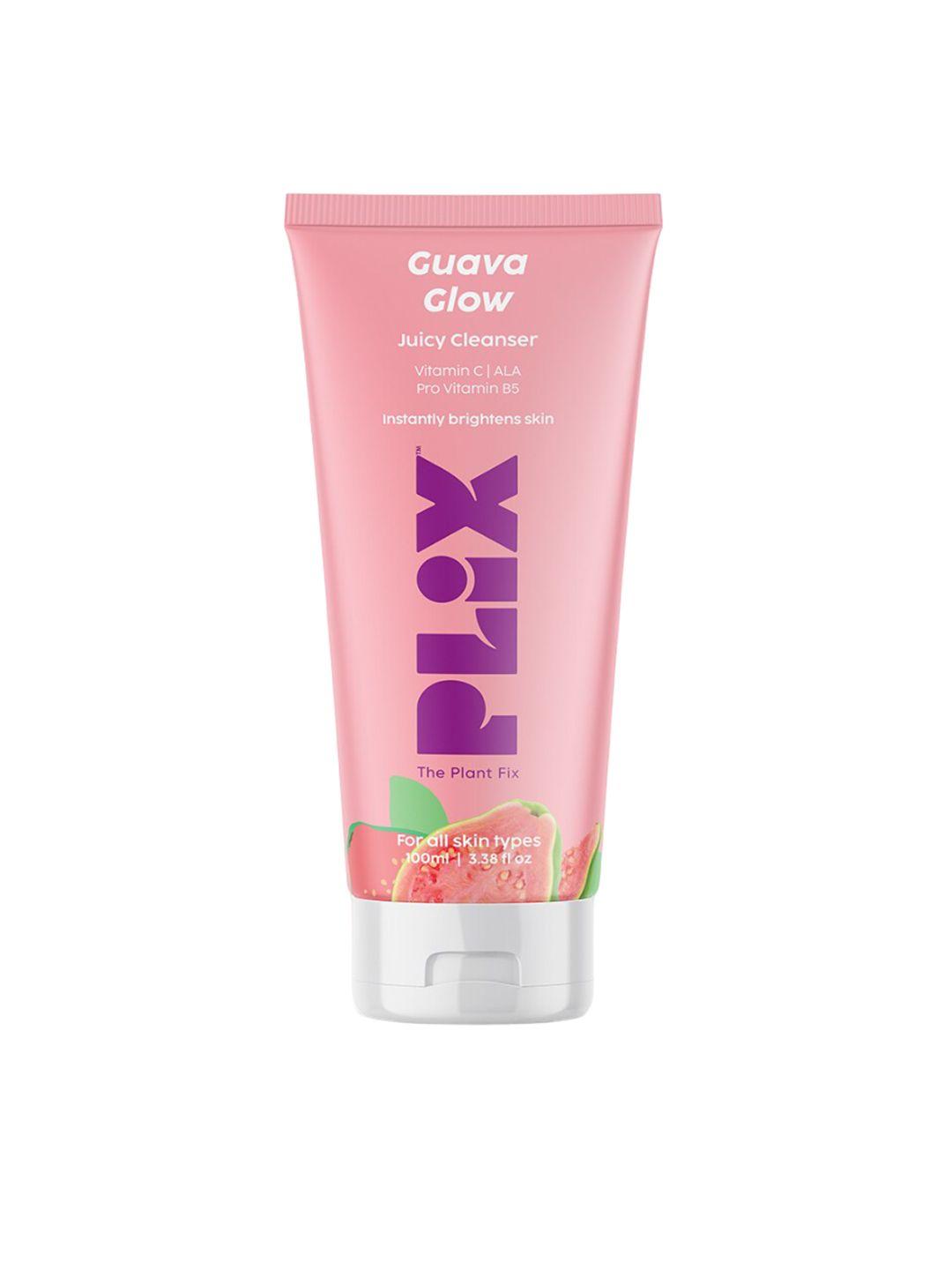 plix the plant fix vitamin c guava juicy face wash with pro vitamin b5 100ml