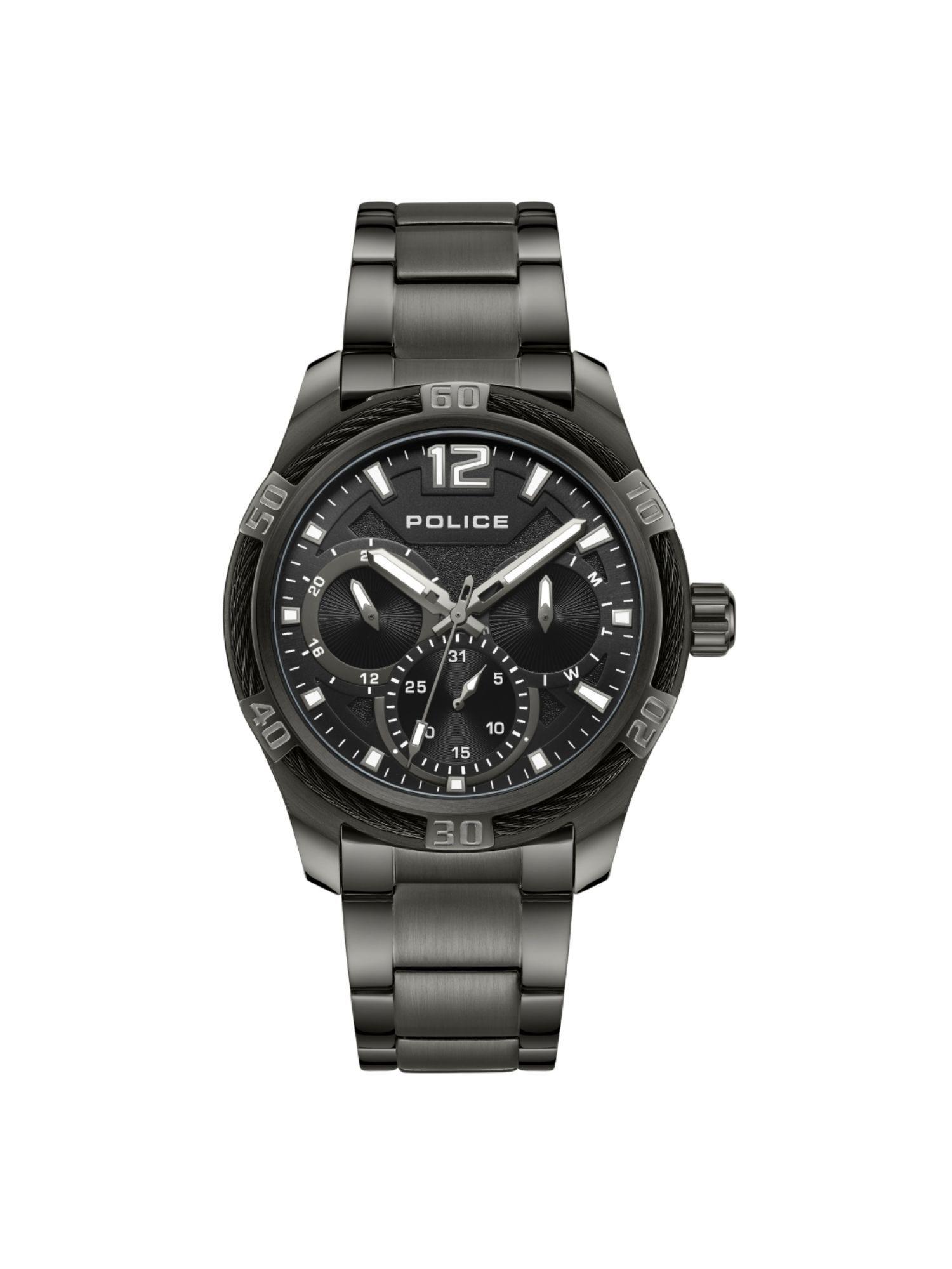 plpewjk0005302 black dial analog watch for men