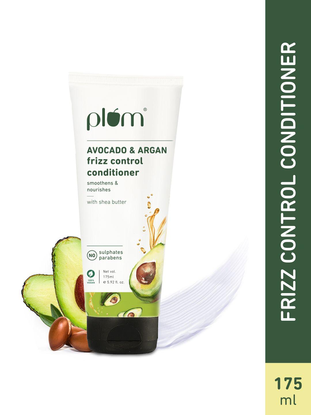 plum avocado & argan frizz control conditioner