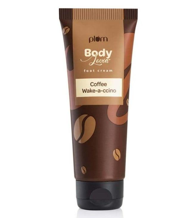 plum body lovin coffee wake-a-ccino foot cream - 75 gm