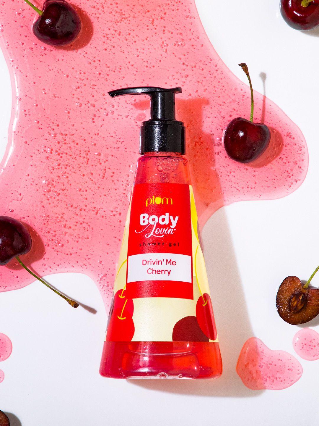 plum bodylovin drivin me cherry shower gel 240 ml