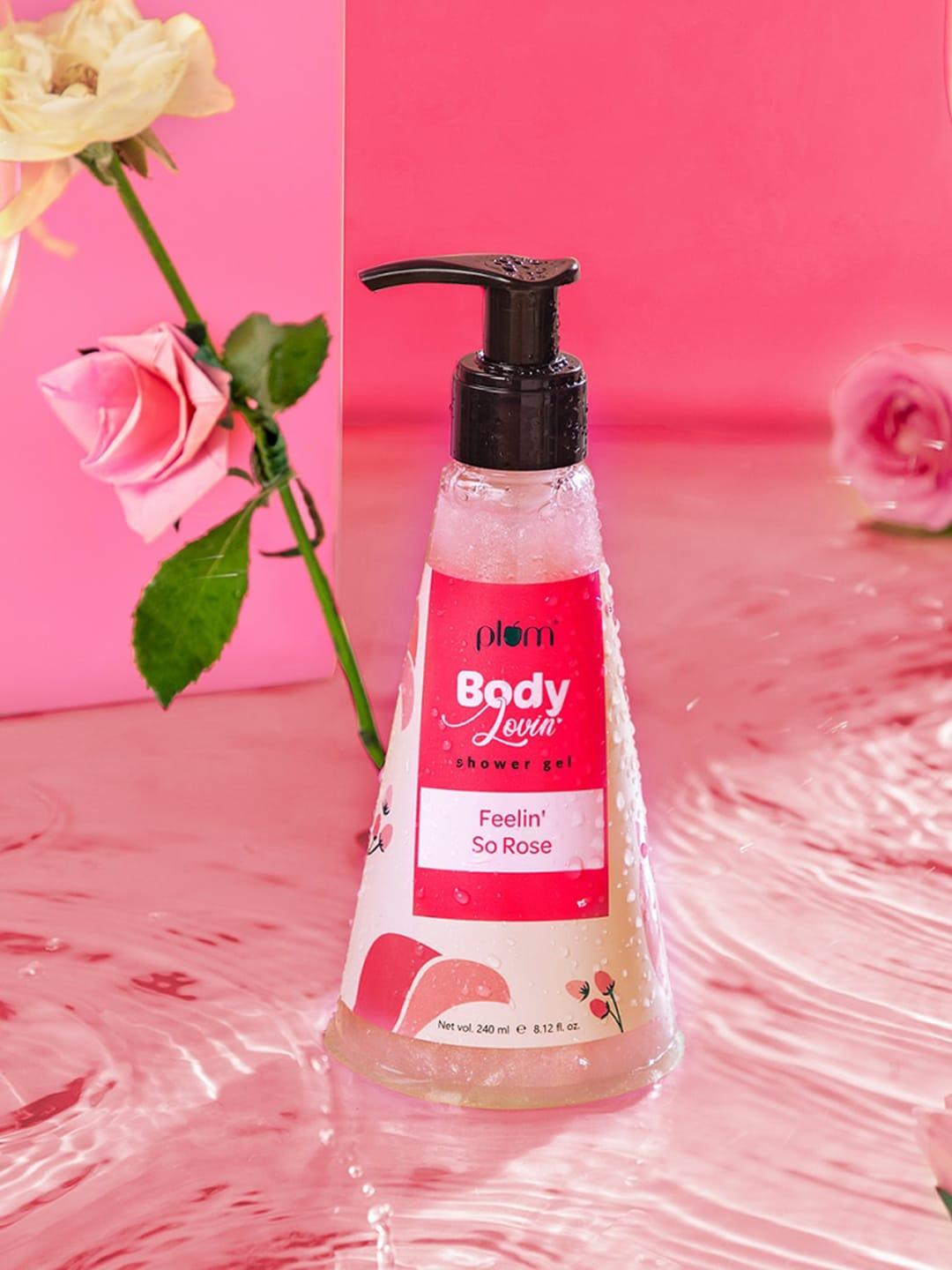 plum bodylovin' feelin' so rose shower gel - 240 ml