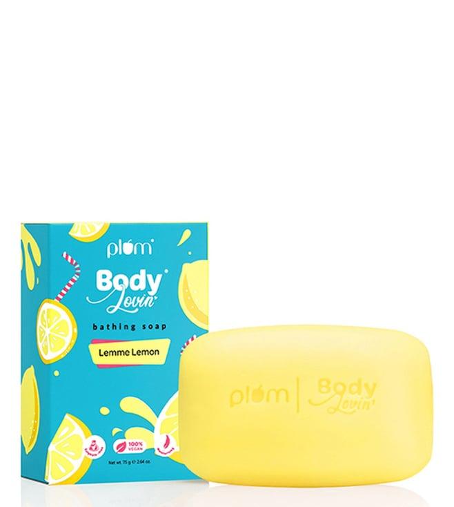 plum bodylovin' lemme lemon bathing soap ¿- 75 gm
