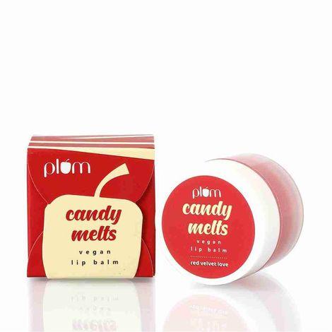 plum candy melts vegan lip balm | red velvet love (12 g)