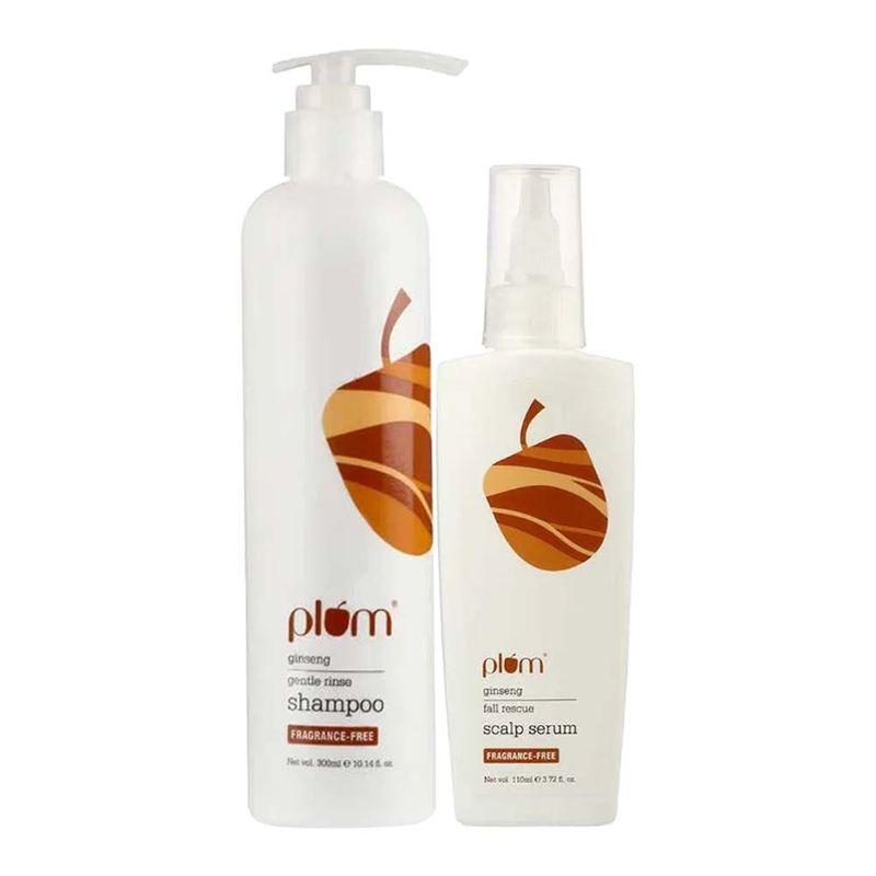 plum ginseng hairfall rescue duo strengthens hair & prevents breakage