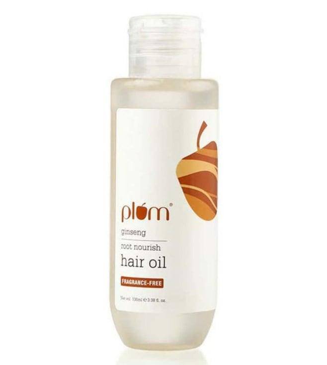 plum ginseng root nourish hair oil - 100 ml