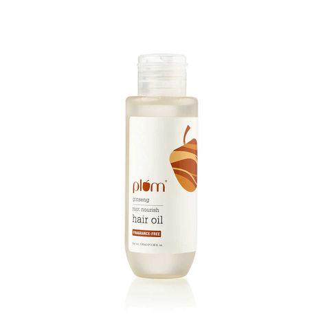 plum ginseng root nourish pre-shampoo hair oil to promote hair growth & control hair fall