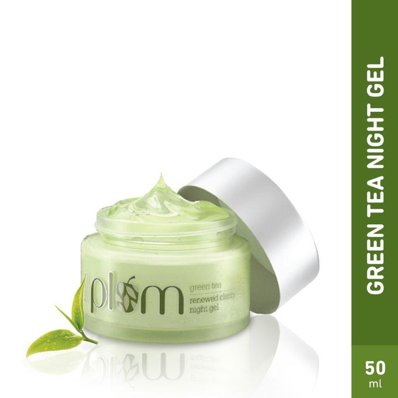 plum green tea renewed clarity night gel