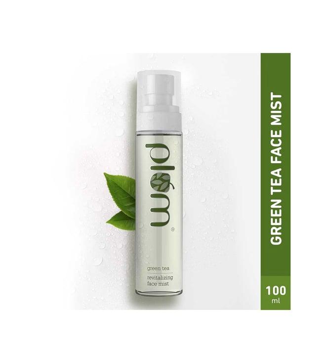plum green tea revitalizing face mist spray with glycolic acid & aloe vera - 100 gm