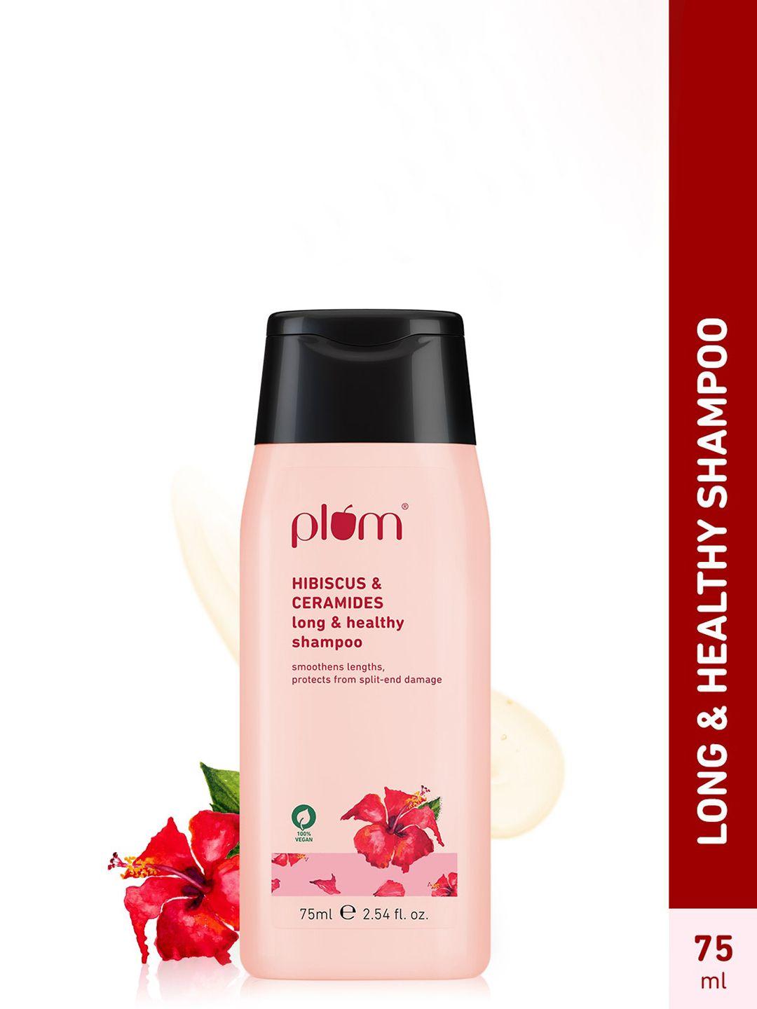 plum hibiscus & ceramides long & healthy shampoo - 75ml