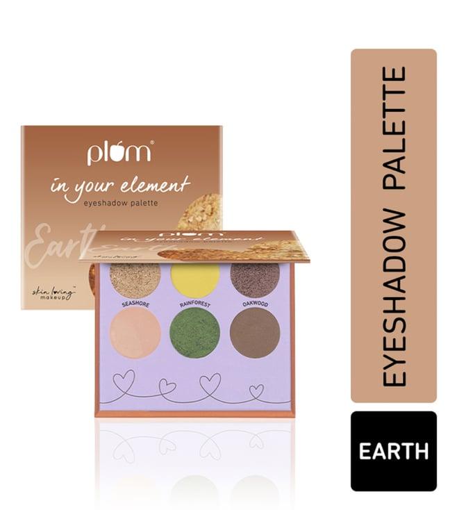 plum in your element eyeshadow palette earth - 10 gm
