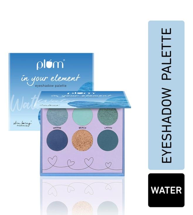 plum in your element eyeshadow palette water - 10 gm