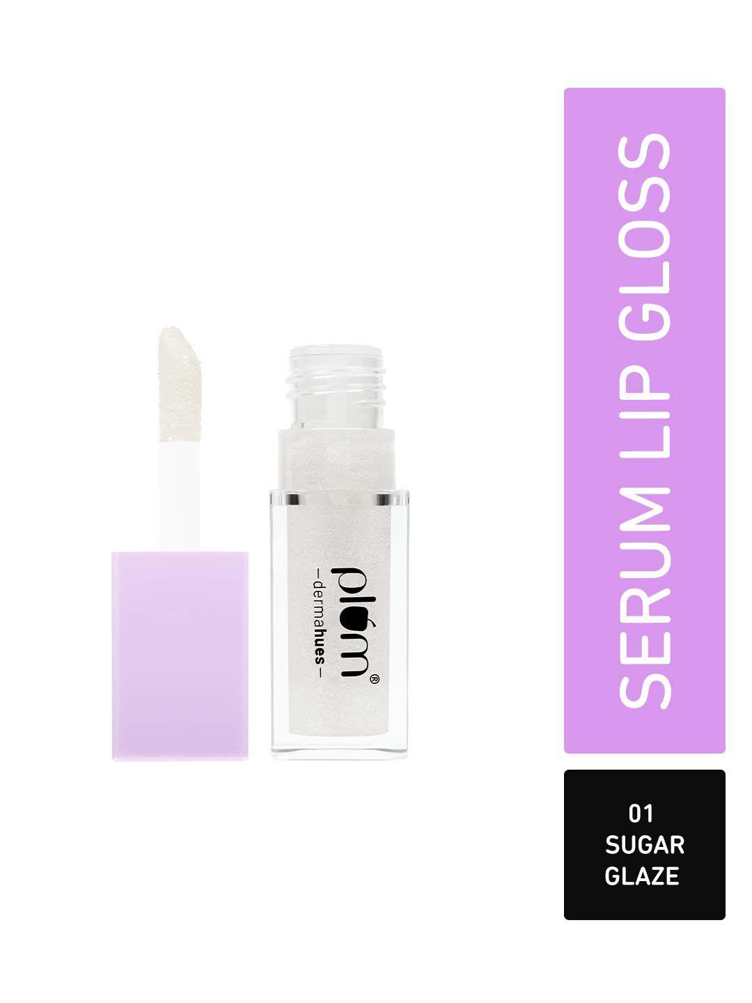 plum keep it glossy serum highly-pigmented lip gloss 6.5ml - sugar glaze 01