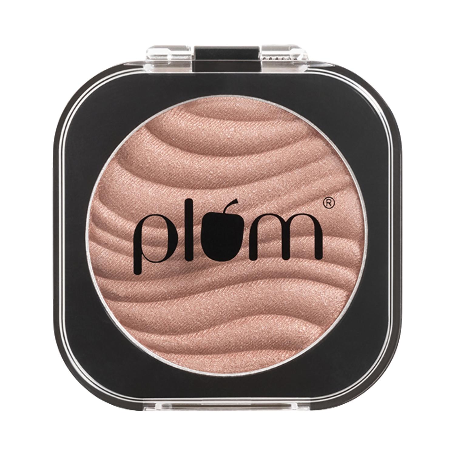 plum there you glow highlighter - 123 rose n' shine (4.5g)
