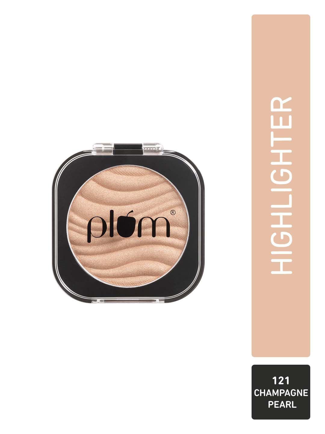 plum there you glow highly pigmented  & effortless blending highlighter-champagne pearl121