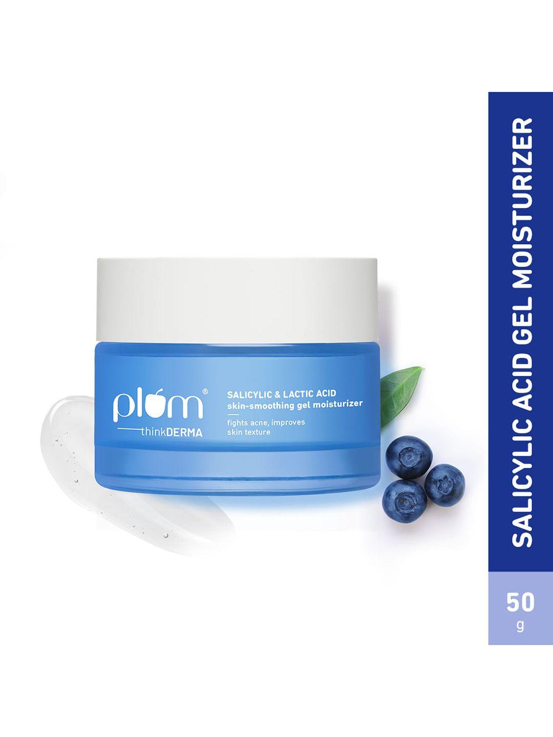 plum thinkderma salicylic & lactic acid gel moisturizer 50g