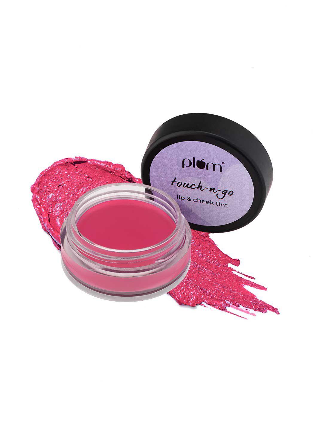 plum touch-n-go lip & cheek tint with jojoba oil & shea butter 6 g - blush crush 128