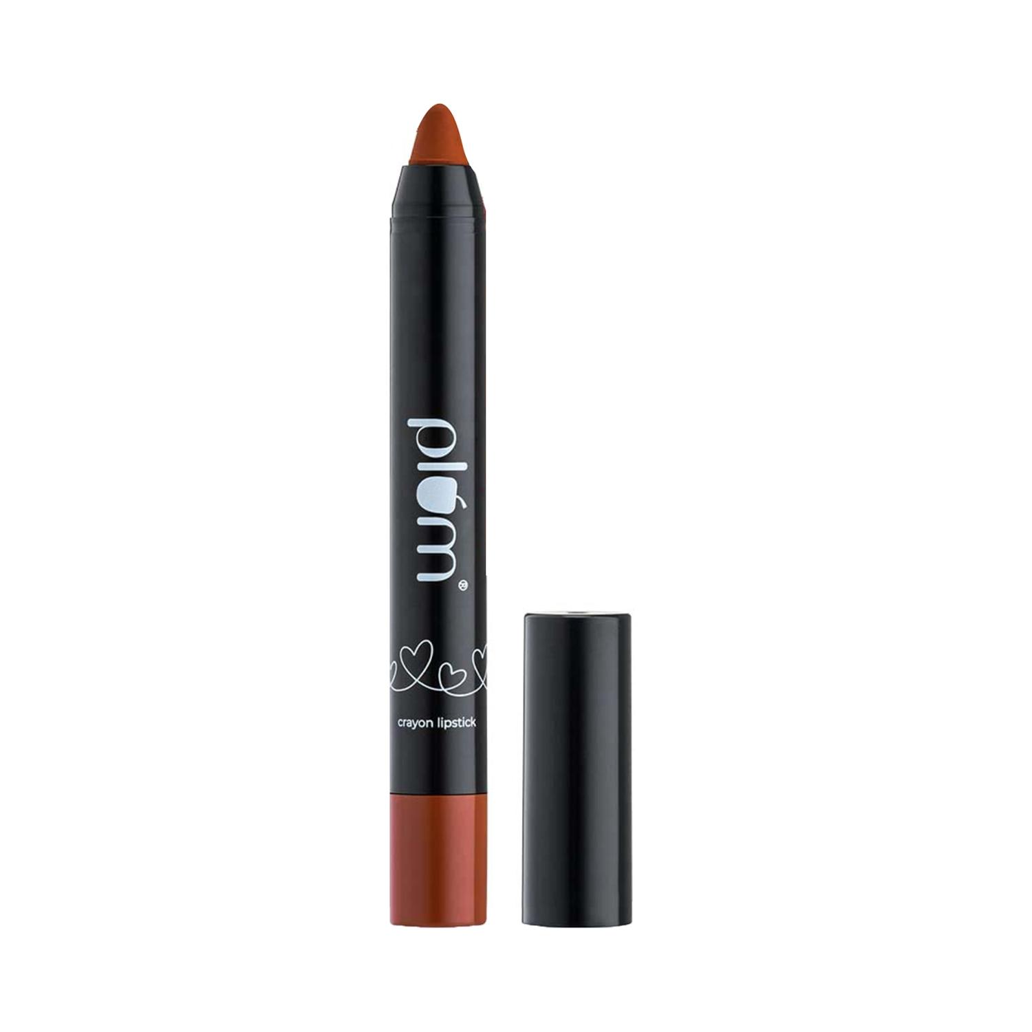 plum twist & go matte lip crayon - 123 she's all tan (1.8g)