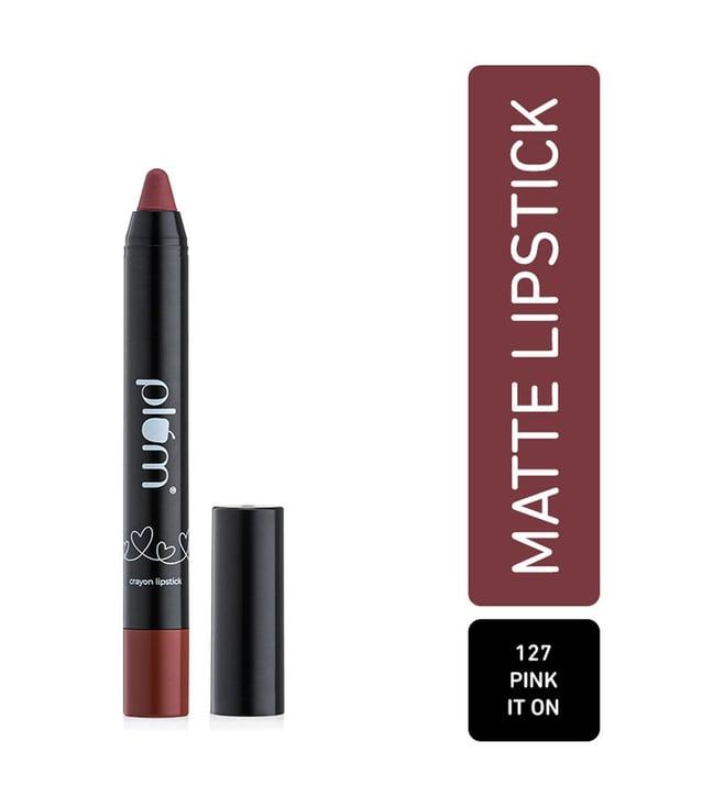 plum twist & go matte lipstick pink it on 127 - 1.8 gm