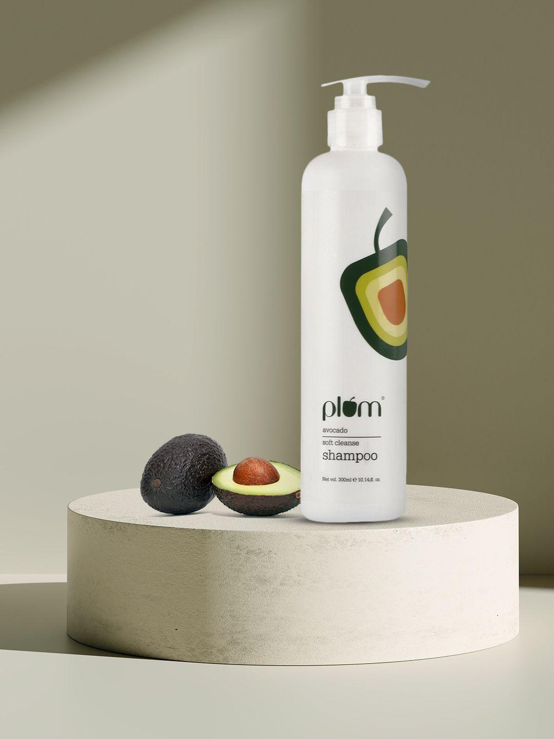 plum unisex avocado soft cleanse shampoo-300 ml