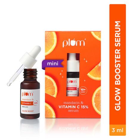 plum mandarin & vitamin c 15% serum|all skin type |not advised hypersensitive skin|3ml