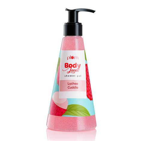 plum bodylovin’ lychee cuddle shower gel (240 ml)