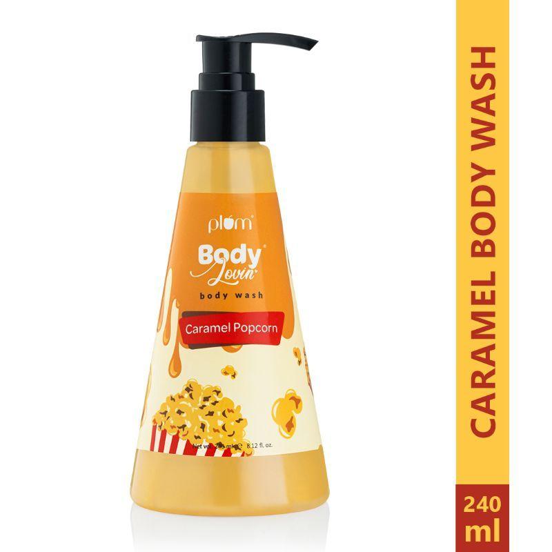 plum bodylovin' caramel popcorn body wash
