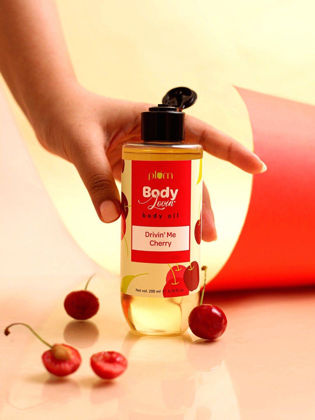 plum bodylovin' drivin me cherry body oil - normal to dry skin 200 ml