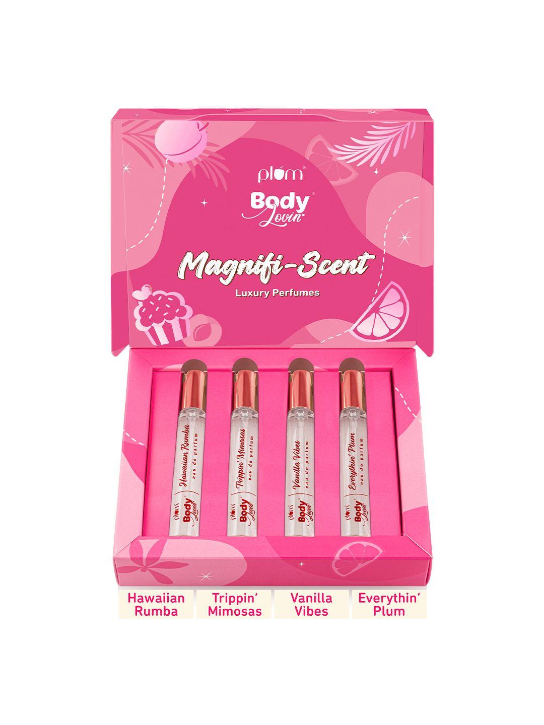 plum bodylovin' magnifi-scent 4 pieces eau de parfum gift set - 15ml each