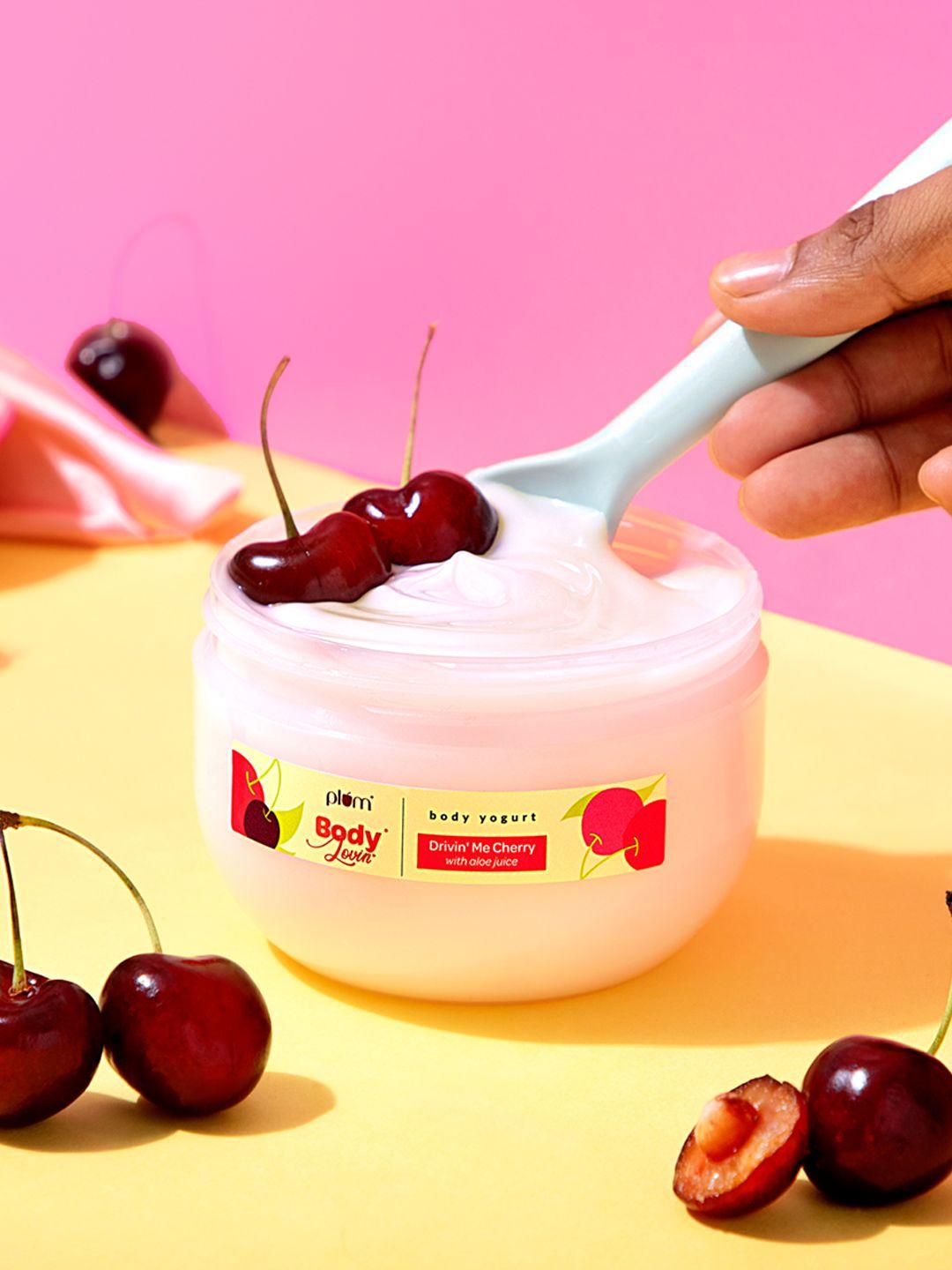 plum bodylovin drivin me cherry body yogurt - 250g