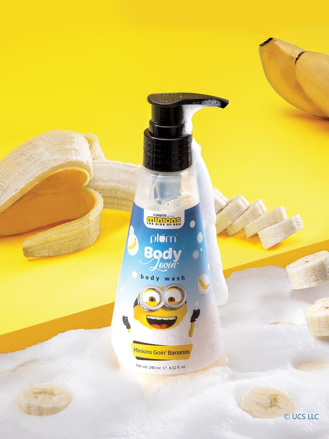 plum bodylovin minions goin bananas body wash 240ml