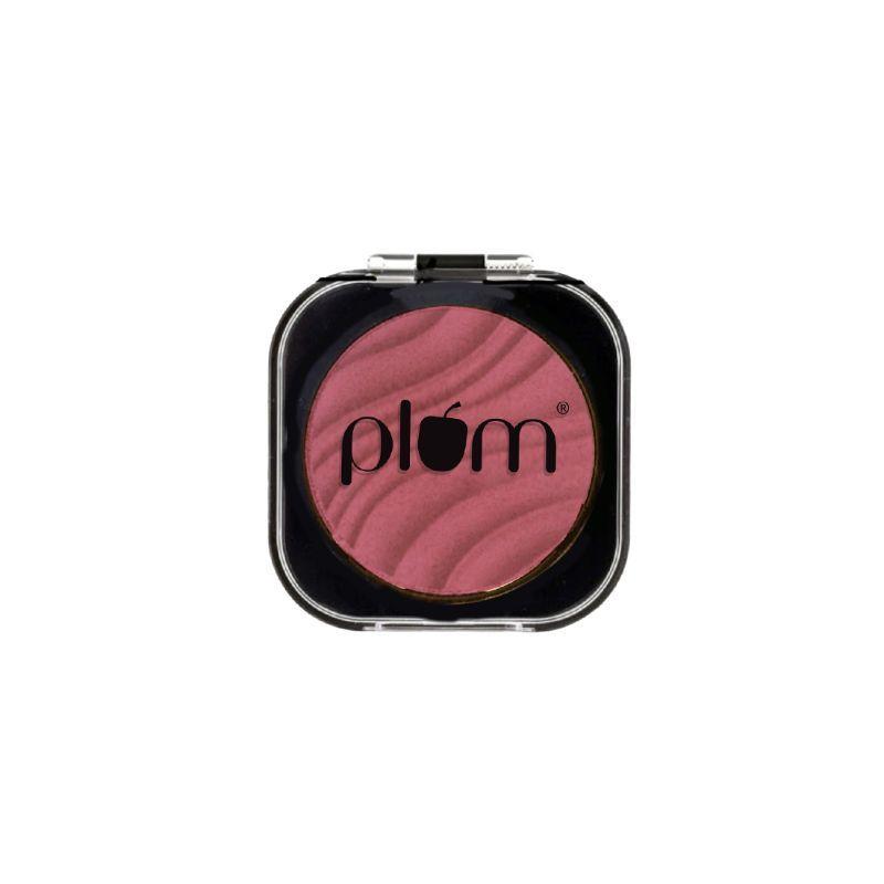 plum cheek-a-boo matte blush - highly pigmented & effortless blending