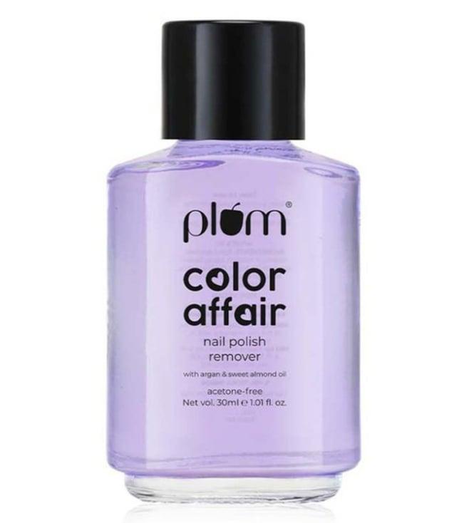 plum color affair nail polish remover - 30 ml