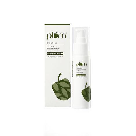 plum green tea oil free moisturizer | contains niacinamide & hyaluronic acid | 100% fragrance free |for daily use