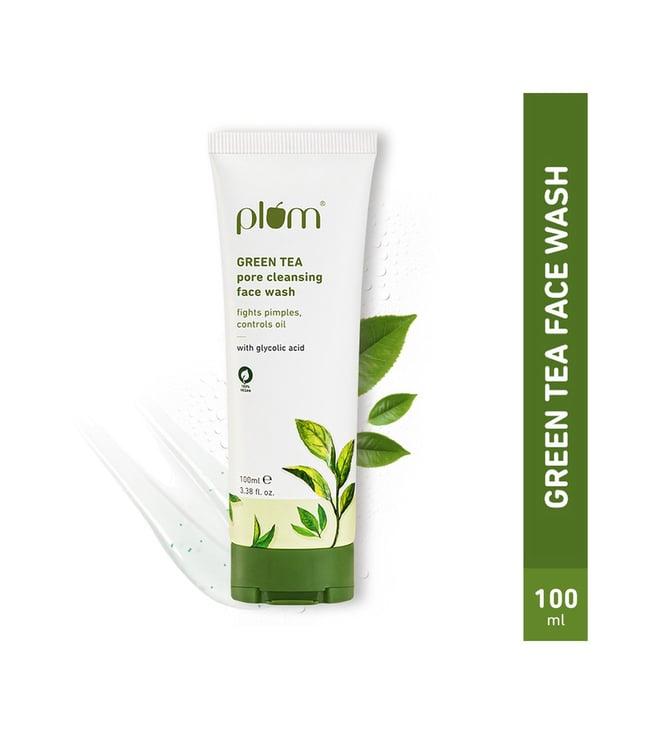 plum green tea pore cleansing face wash - 100 ml