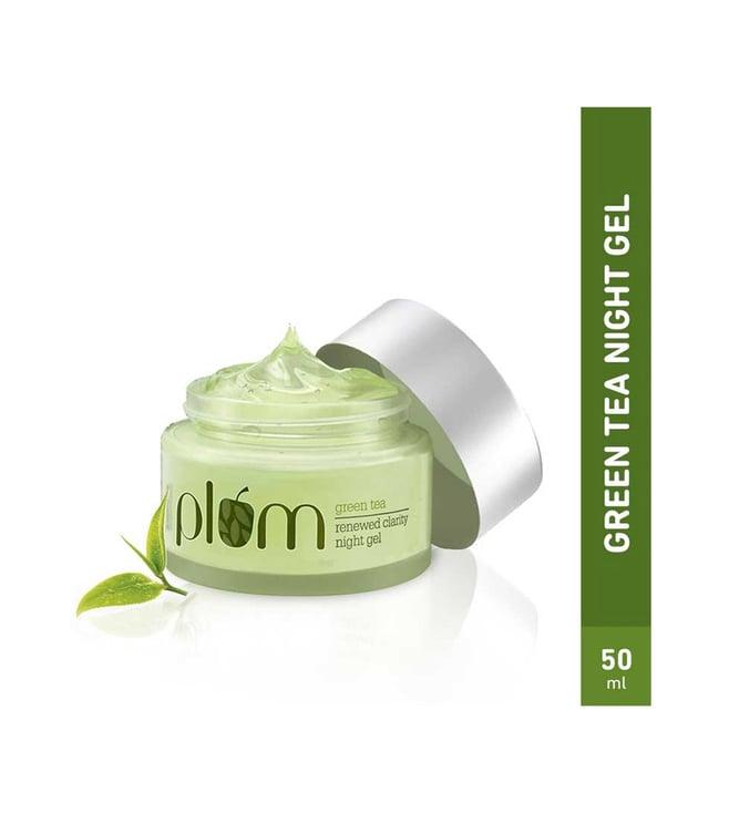 plum green tea renewed clarity night gel - 50 ml