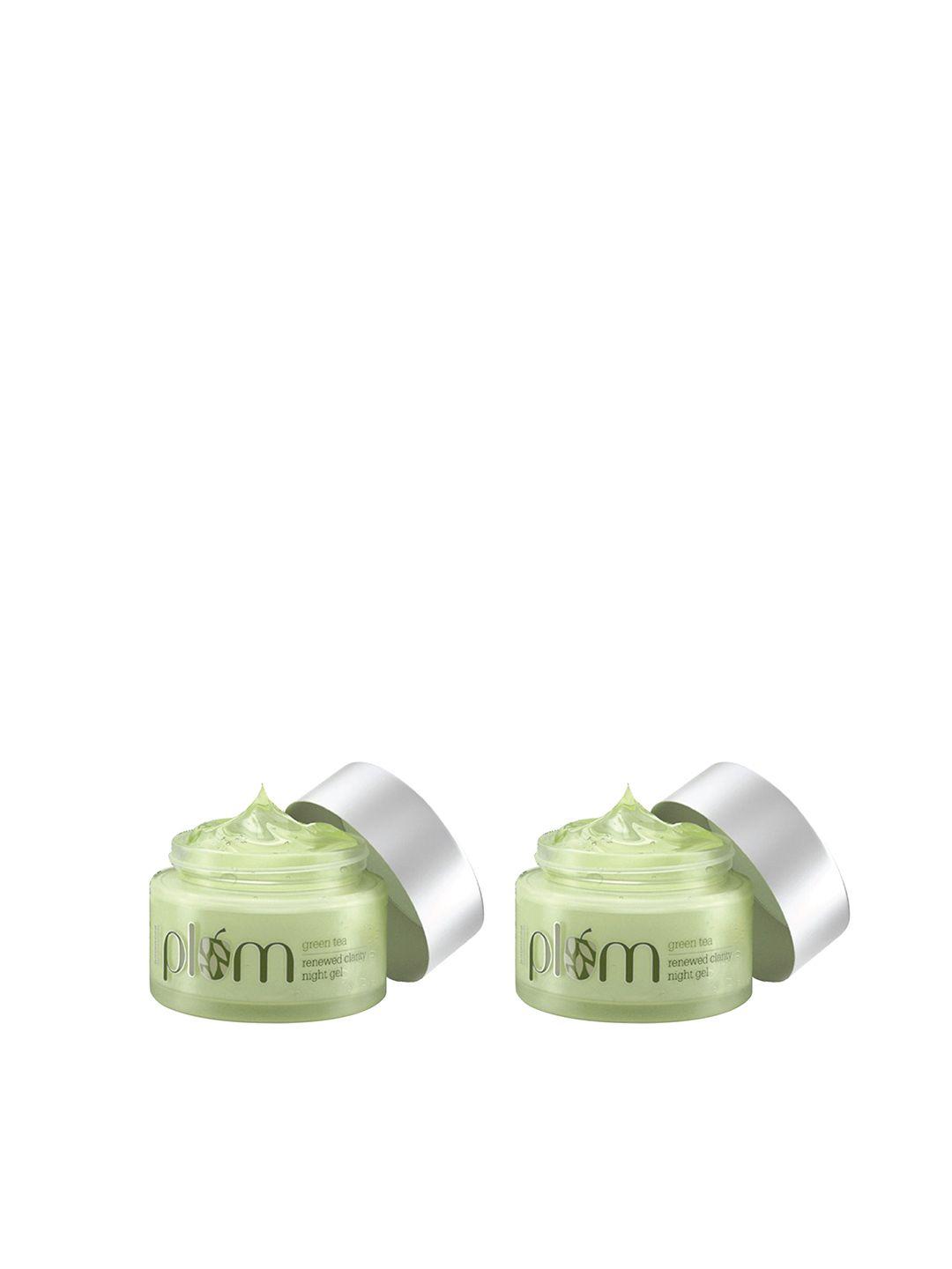 plum set of 2 green tea renewed clarity night gel